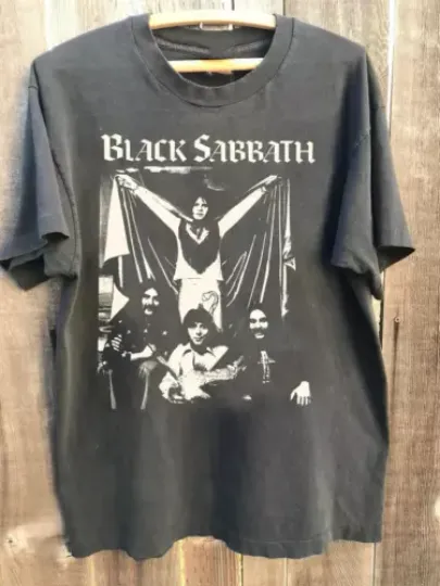 Black Sabbath Band Men Women Unisex T Shirt Full Size