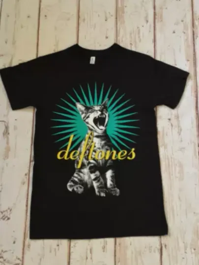 NEW- Deftone - CAT LOGO - BAND T-SHIRT