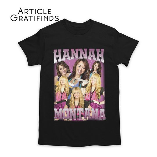 Miley Cyrus Printed Graphic Tee, Movies RAP Hip-hop T-shirt, Miley Cyrus Hannah Montana Fan Shirt, Hannah Montana Shirt, Vintage shirt