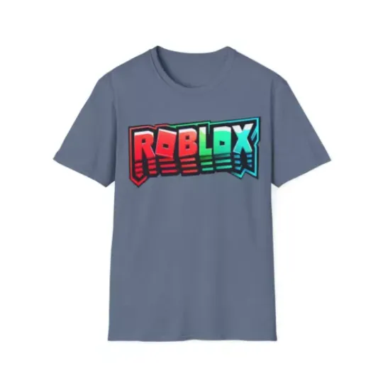 ROBLOX T-Shirt, Video Game Cotton Short Sleeve Shirt