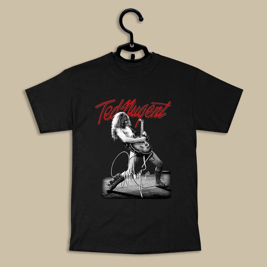 Vintage Ted Nugent Live Black Gift For Fans Unisex All Size Shirt