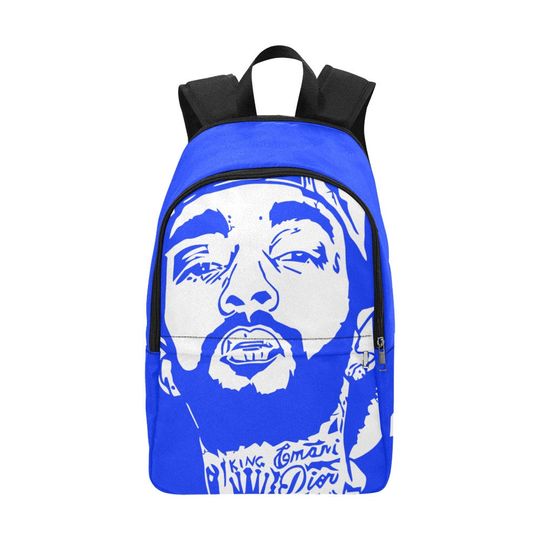 Nipsey hussle backpack for men women kids, birthday gift for boyfriend, gift for student, adult backpack, gift for best friend, travel bag