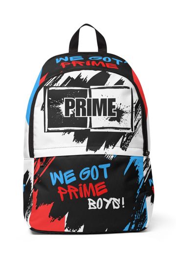 We Got Prime Fabric Backpack / Prime boys / Youtube / Trending / Cool / Unique Gift / Birthday / School / Gym