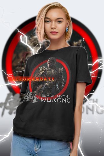 BALCK MYTH WUKONG Shirt, Blck Myth Wukong Vintage Shirt, Black Myth Wukong Retro 90s Tshirt