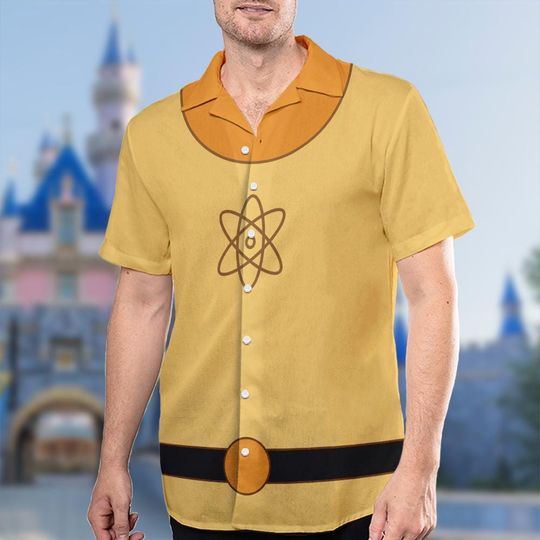 Goofy Dog Hawaii Shirt, Goofy Cosplay Costume All Over Print Button Up