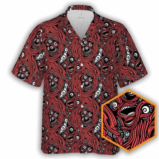 Old One | Cthulhu Button-Up Hawaiian Shirt