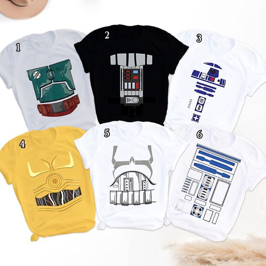 Hero Costume Matching T-Shirt, Halloween Costume Shirt, Movie Cosplay Matching Shirt, Family Birthday Tee, Halloween Party Team Gift