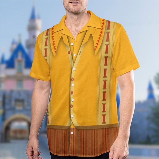 Felix Madrigal Encanto Hawaii Shirt, Flix Madrigal Costume All Over Print Button Up