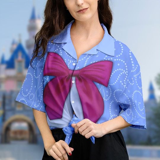Cinde Godmother Hawaii Shirt, Godmother Cosplay Costume All Over Print Button Up