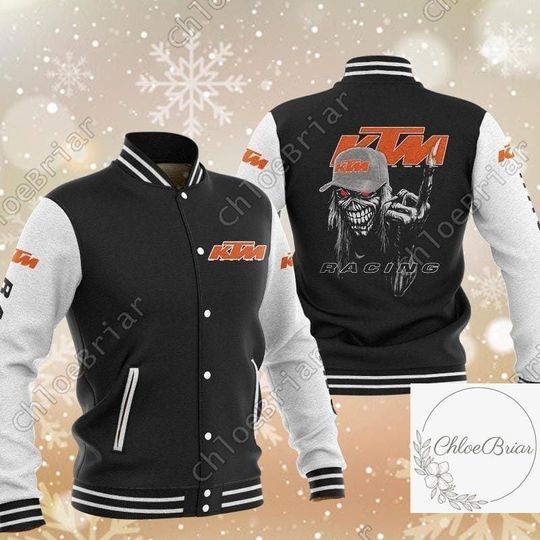 Halloween Motorcycle Baseball Jacket, Motorcycle Racing Jacket, Motorcycle Jacket Men, Racing Streetwear Jacket, Dad Husband Jacket