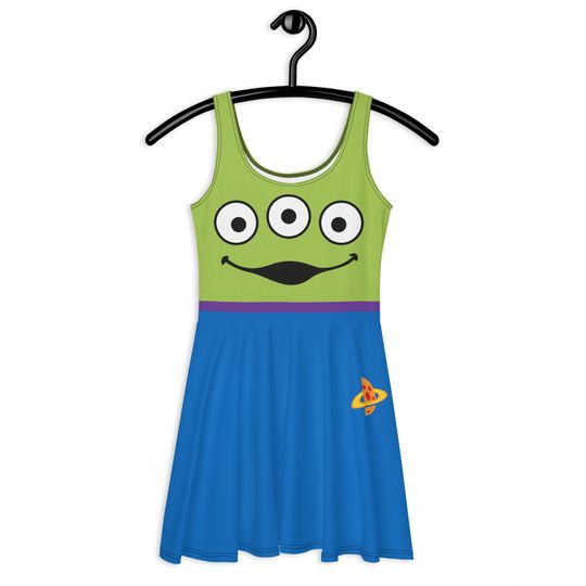 Alien Toy, Half Marathon, Running, Park Hopper, Character Dress/ Skater Dress, Costume