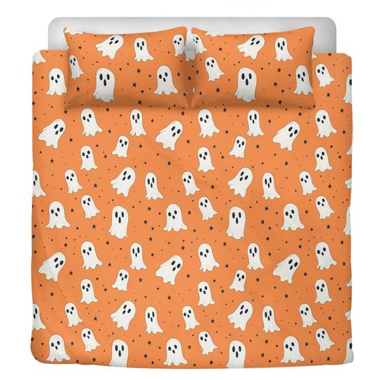 Boo Halloween Bedding set, Vintage Halloween Decoration