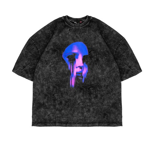 Lana Oversize Acid Wash Unisex T-shirt | High Quality Printed 100% Cotton