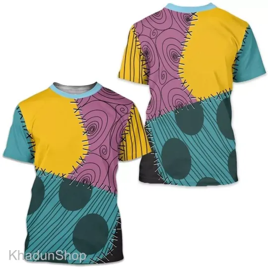 GOOD PRICE- Sally Nightmare Before Christmas 3D All Over Print Unisex T-Shirt