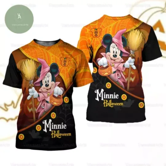 Minnie Mouse 3D T-SHIRT US Size All Over Print Best Price Father Day Gift