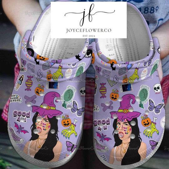 Olivia Rodrigo Halloween Clogs, Guts Tour 2024 Women Shoes, Olivia Sour Tour Sandals, Guts Album Shoes, Guts Tour 2024 Shoes