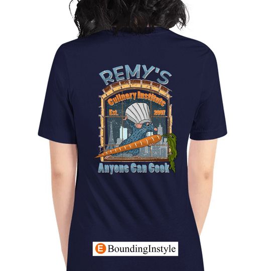 Ratatouille Preppy Shirt, Remy's Culinary Institute, Disney Food and Wine Shirt