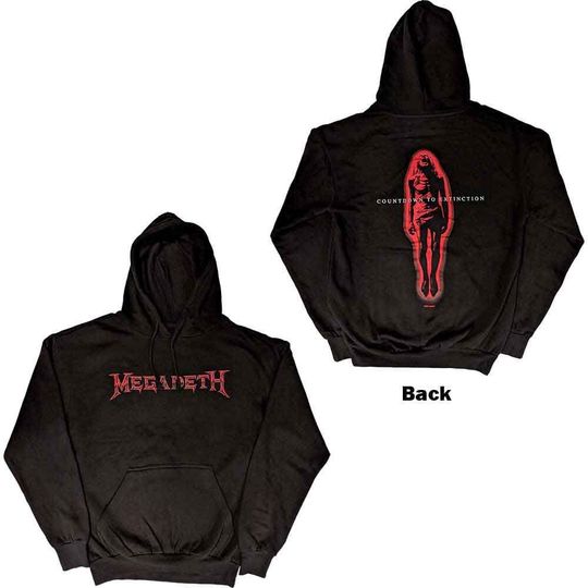 Vintage Hoodie - Megadeth Unisex Pullover Hoodie