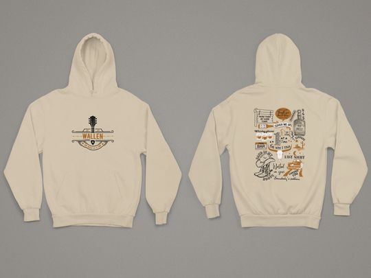 Country music Wallen merchandise country music hoody hoodie sweatshirt custom clothing jumper country music gift