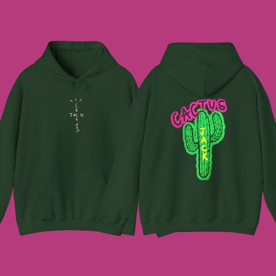 Travis Cactus Jack Hoodie, Cactus Jack Hoodie, Most Popular Cactus Jack Inspired Hoodie, Cactus Jack Merch, Travis Unisex Hoodie