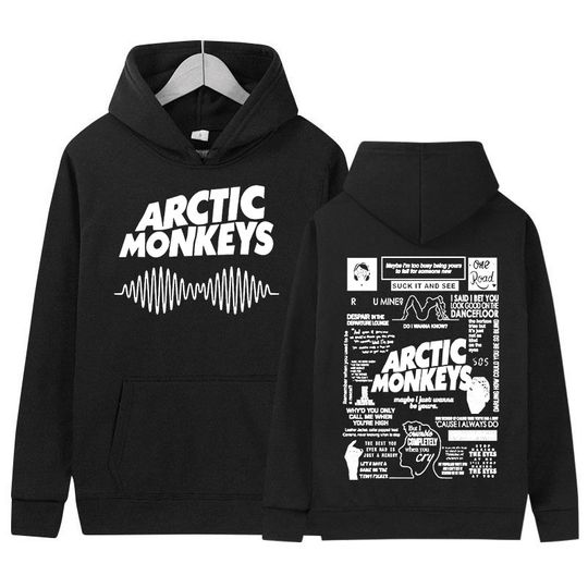 Rock Arctic Monkeys Music Album Hoodie, Men's Women Casual Long Sleeve Fashion Hoodie, Retro Hip Hop Clothing Pullover Hoodies