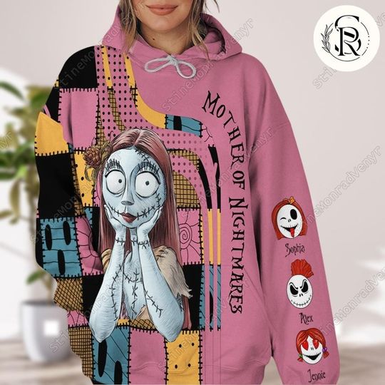 Jack And Sally Halloween Shirt, Sally Pumpkin Queen Hoodie, The Nightmare Before Christmas Movie, Couple Disney Hallowee Shirt