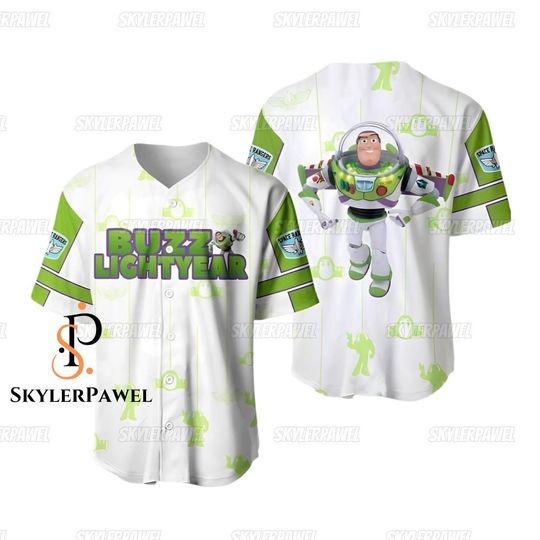 Buzz Lightyear Baseball Jersey, Buzz Lightyear Shirt, Buzz Lightyear Jersey, Toy Story Shirt, Toy Story Jersey, Disney Movie Jersey
