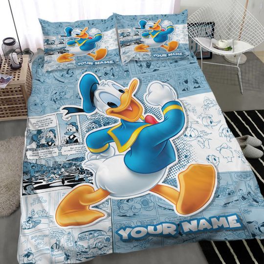 Discover Personalized Disney Donald Duck Bedding Set