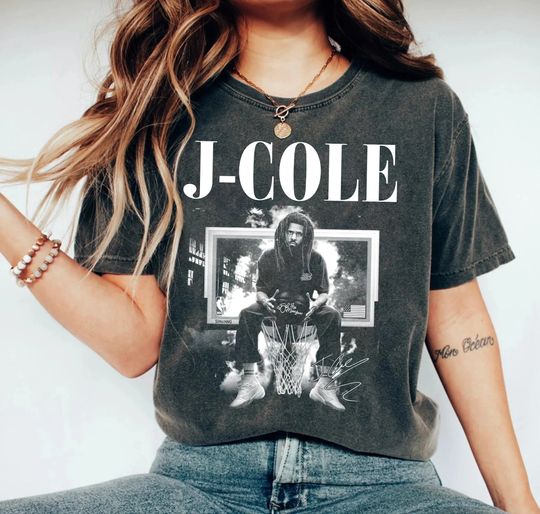 Retro J Cole Shirt, Rapper Shirt, Bootleg Raptees 90s Shirt, J Cole Graphic Tee, J.Cole Merch Shirt, J Cole Shirt, Gifts for Fans Men Women