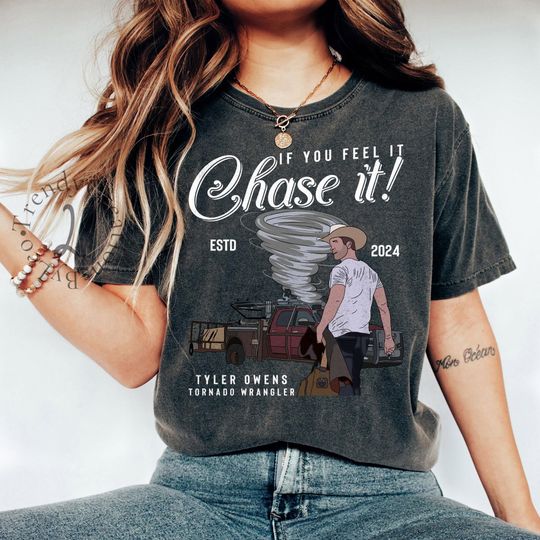 If You Feel It Chase It Shirt, Vintage Glen Powell Shirt, Not My First Tornadeo Shirt, Twisters Moive Shirt, Retro John Candy T-shirt