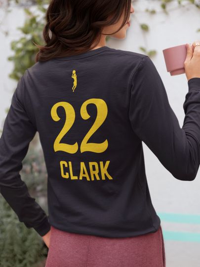 Caitlin Clark 22 Jersey Shirt, Indiana Clark Long Sleeve Shirt, Clark 22 T Shirt Unisex Longsleeve Jersey, Womens Basketball Lover