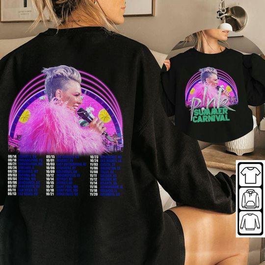 BlvckStyle Pink Concert Tour 2024 Shirt, Summer Carnival 2024 Tour Gift