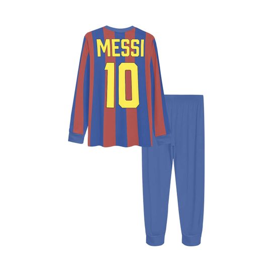 Lionel Messi 10 Raglan Pajamas Sets, Soccer Pajamas, Football Gift