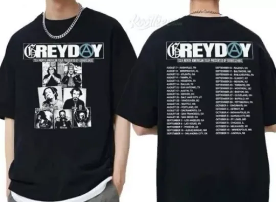 Suicideboys Grey Day 2024 North America Tour T-Shirt, Music Tour Merch Gift