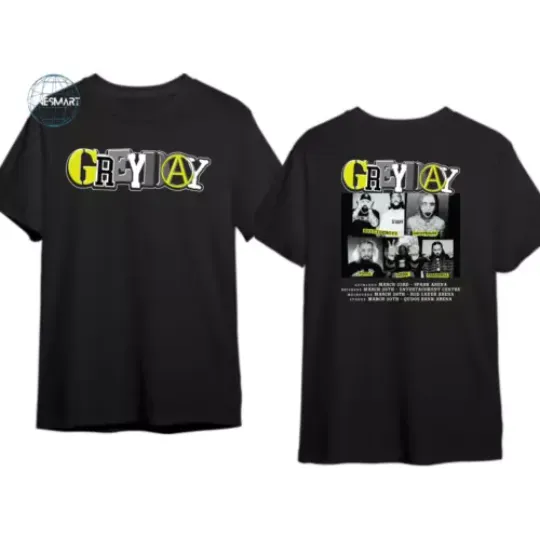 Grey Day Tour 2024 Shirt  Grey Day Fan T-Shirt  Grey Day Concert 2024 T-Shirt