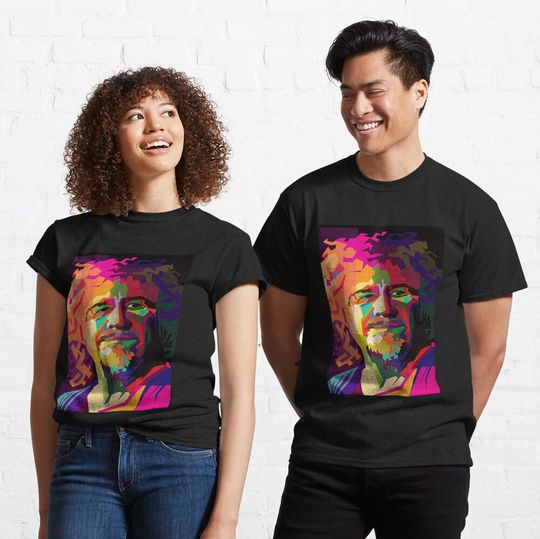 Classic Rock T-ShirtSammy Hagar Pop Art WPAP Classic T-Shirt