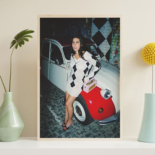 Amy Winehouse Vintage Poster, HD Poster print, Vintage Poster, Art Collectibles, Home Decor, Wall Art