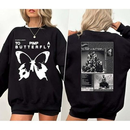 Limited Kendrick Lamar To Pimp A Butterfly Sweatshirt, 2024 Music Tour Merch, Concert Shirt, Gift For Fans