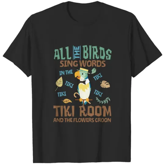 Vintage Tiki Room Shirt, Disneyland Family Shirt, Enchanted Tiki Room T-Shirt