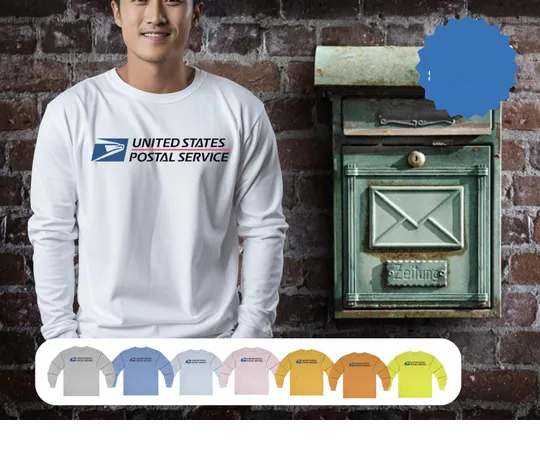 Mail Carrier Unisex Tshirt, Post Office Worker Long Sleeve Tee, Postal Worker Gift Shirt, Mail Delivery Service Shirt, Postal Service Package Handler