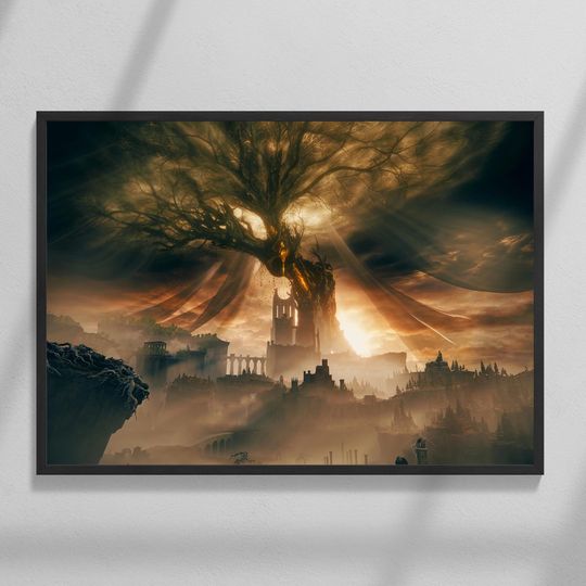 Elden Ring Scadutree Gaming Poster | Wall Art | Home Decor | Gaming Poster | Gaming Gift