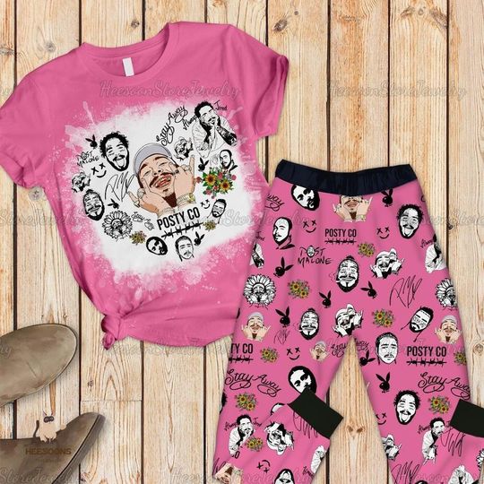 Posty Howdy Pajamas Set, Posty Howdy Pajamas Pants, Posty Howdy Holiday Pajamas, Posty Howdy Women Pajamas, Posty Howdy Men Pajamas