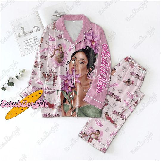 Kali Uchis Pajamas Set, Kali Uchis Shirt, Kali Uchis Pajamas, Kali Uchis Gift, Kali Uchis Merch, Gift For Fan, Kali Uchis Pajamas Pants