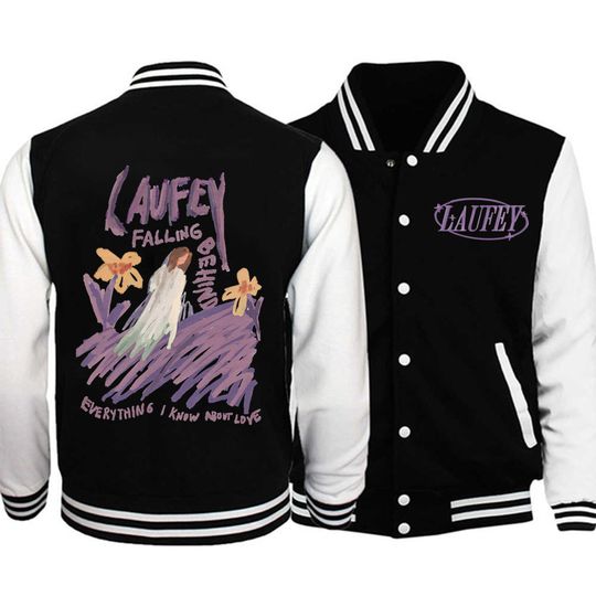Laufey The Goddess Tour 2024 Everything I Know about Love Bewitched Baseball Jacket