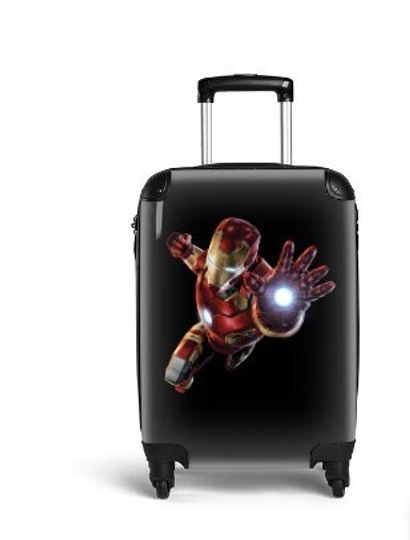 Iron Man Suitcase Cabin Luggage Travelling Avengers Super Hero Gifts Birthday Anniversary