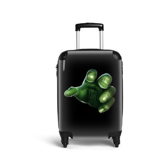 Hulk Suitcase Cabin Luggage Travelling Avengers Super Hero Gifts Birthday Anniversary