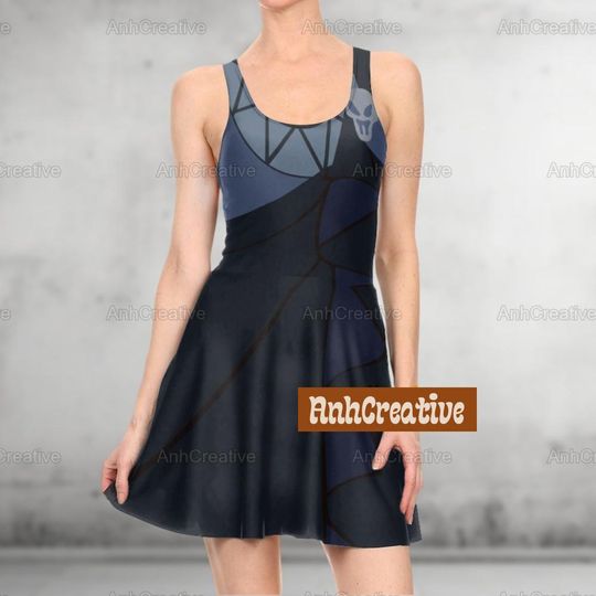 The Hades Skater Dress, Hercules Villain Cosplay Costume, Cartoon Fan Halloween Shirt, Villain Character Shirt, Disney Halloween Shirt