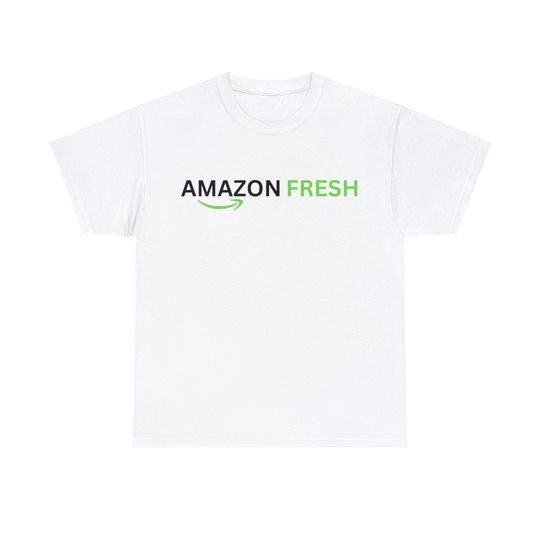 Amazon Fresh "Black Writing" Tee