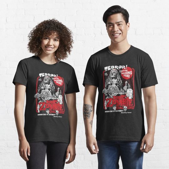 Mens Womens Rob Zombie Creature Of The Walking D Long Sleeve Vintage Retro Essential T-Shirt