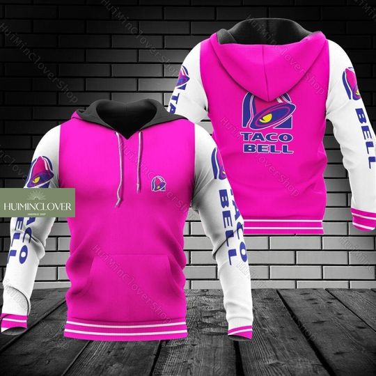 Taco Bell Hoodie, Taco Bell Shirt, Taco Bell Zip Hoodie, Fast Food Shirt, Taco Bell Sweatshirt, Taco Bell Fans Gift, Fast Food Gift